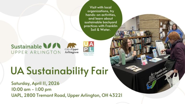 2026 Upper Arlington Sustainability Fair graphic
