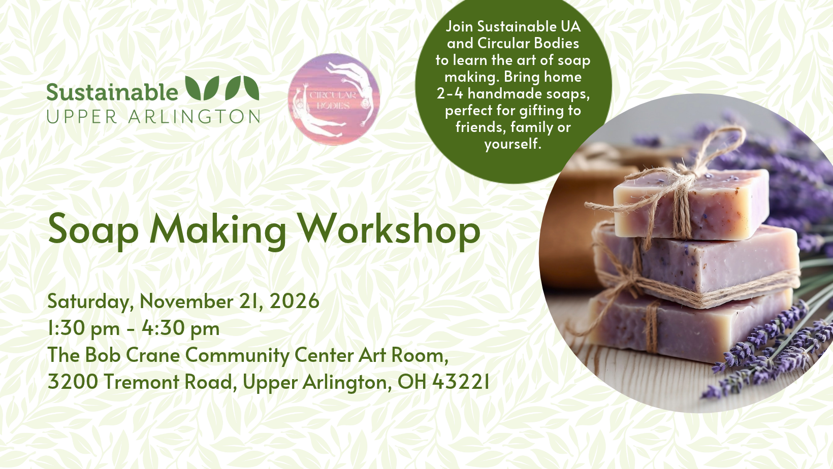 Sustainable UA and Circular Bodies Soap Making Workshop